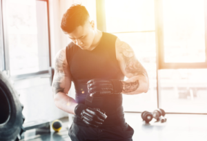 wearing gym gloves improve your grip